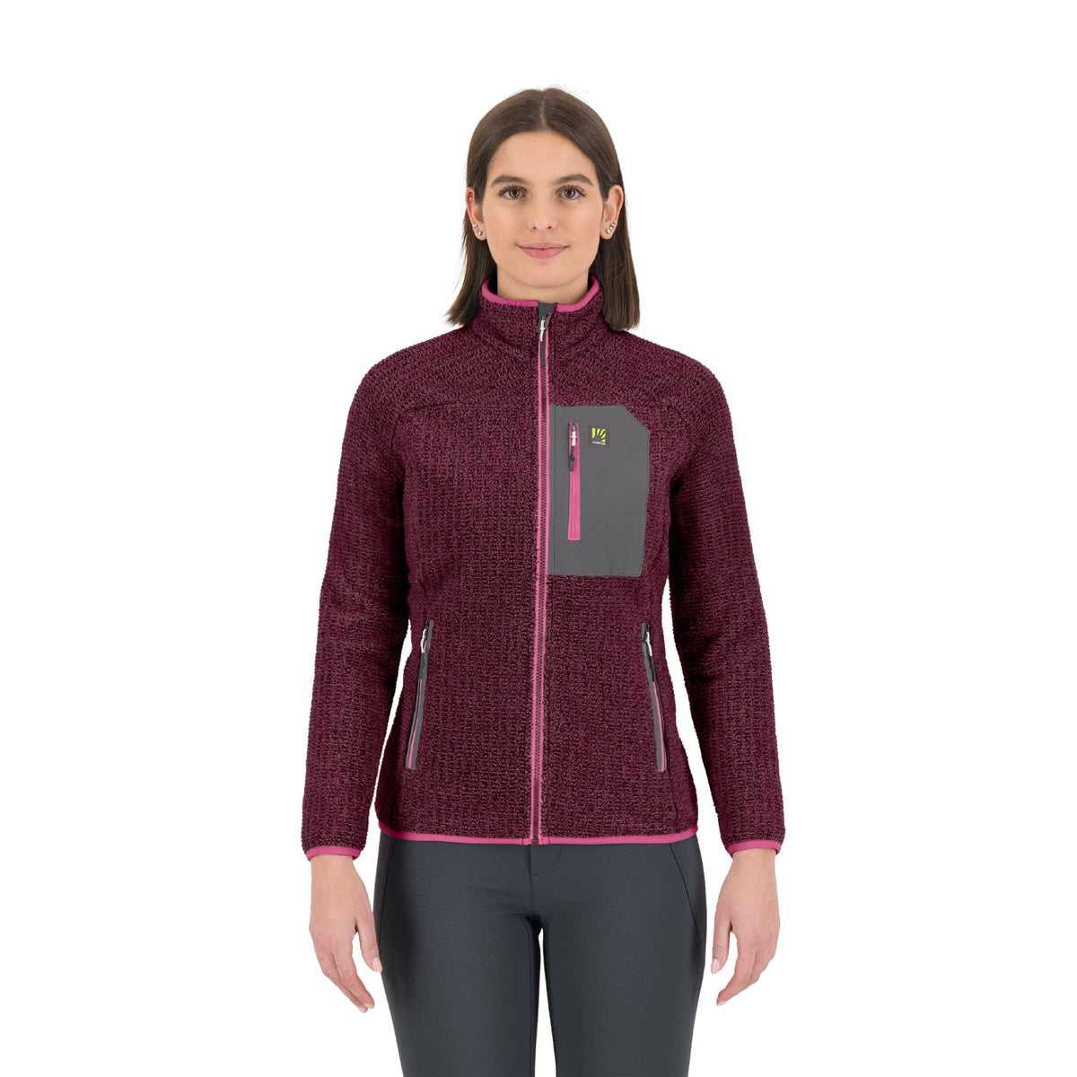 KARPOS ROCCHETTA EVO W FLEECE - Bordeaux - immagine principale
