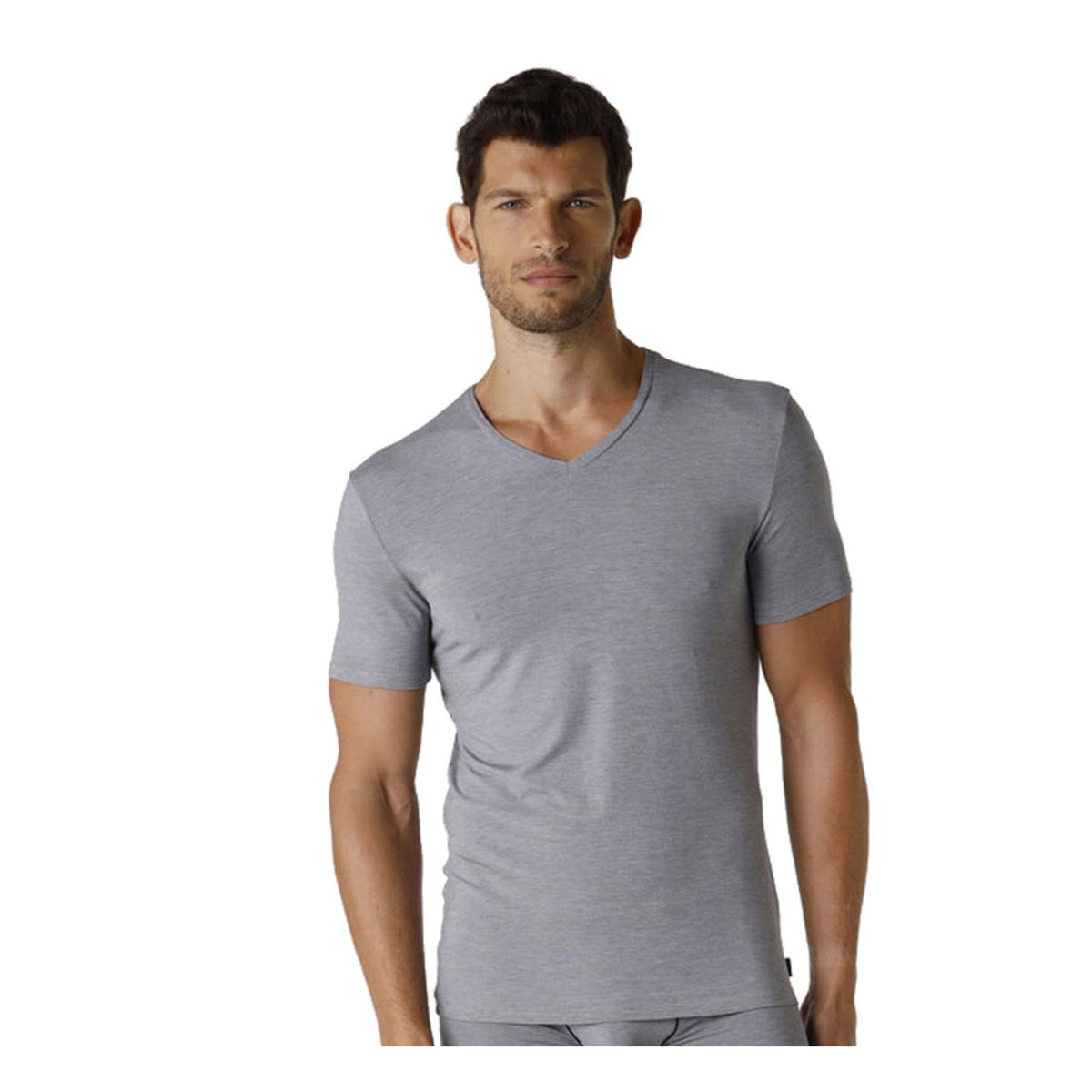 LOVABLE LVB T-SHIRT V-NECK MICROMODAL - seconda immagine
