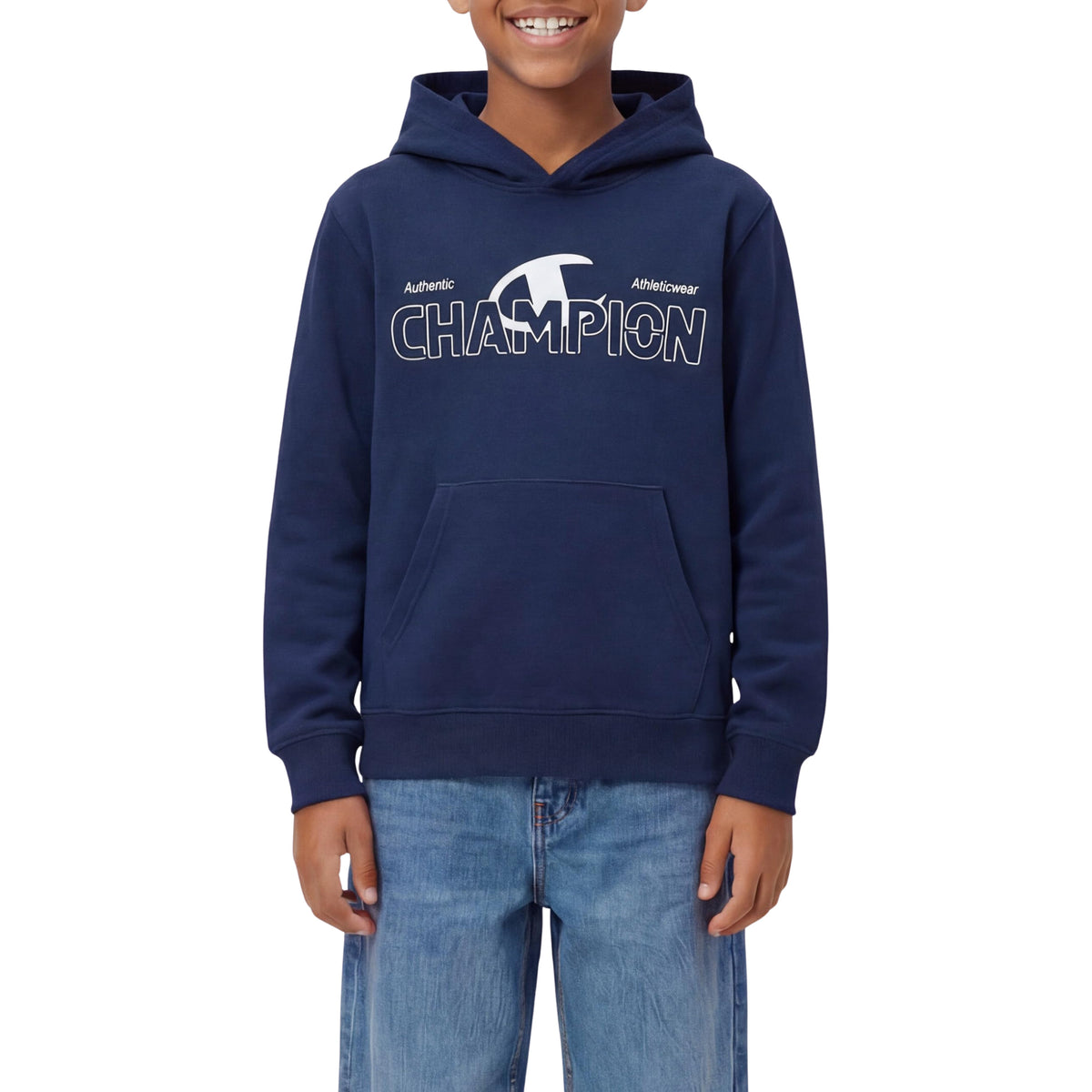 CHAMPION JR B HOODED SWEATSHIRT