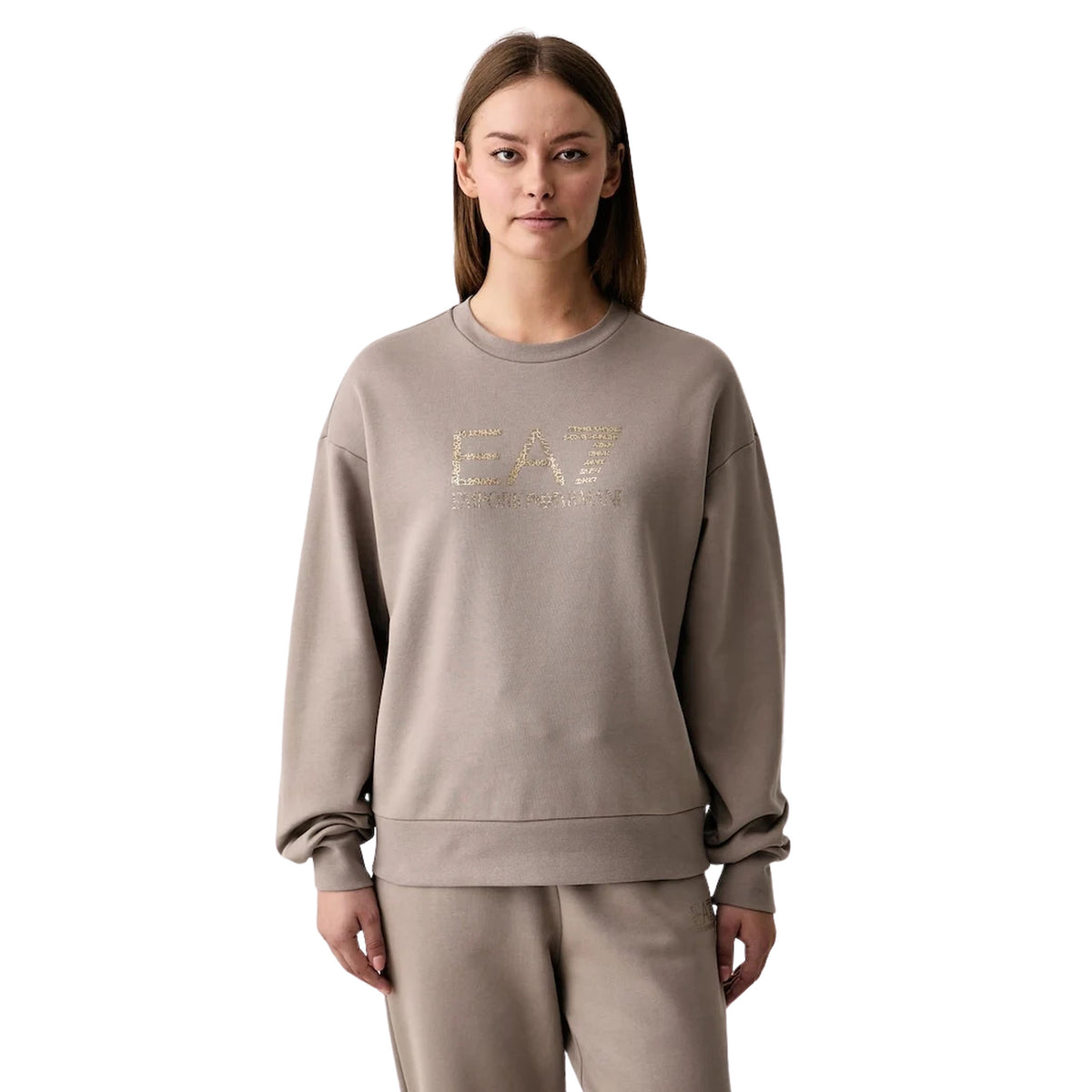 EMPORIO ARMANI 7 EA7 TRAIN VISIBILITY W T-TOP - Beige - immagine principale