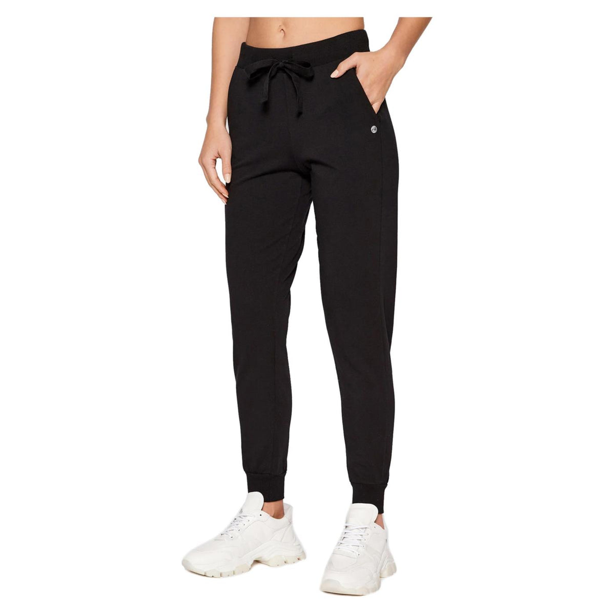 DEHA ESSENTIAL JOGGER PANTS - Nero - vista 2