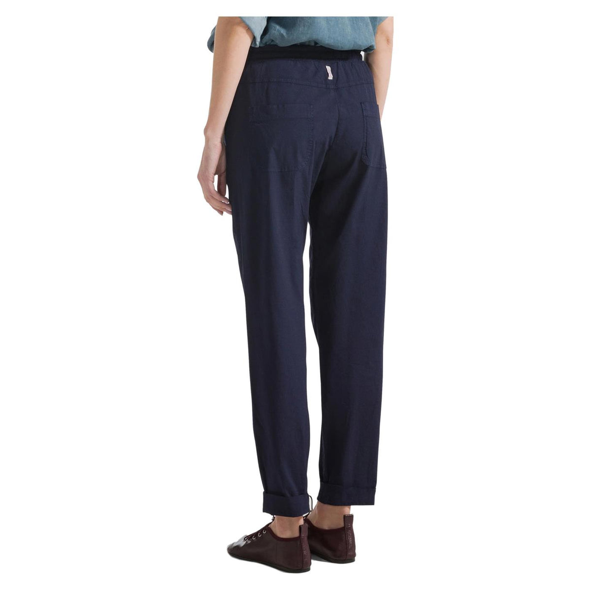 DEHA PANTALONE DRITTO POPELINE