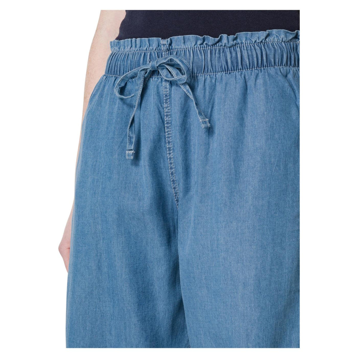 DEHA PANTALONE CROPPED DENIM