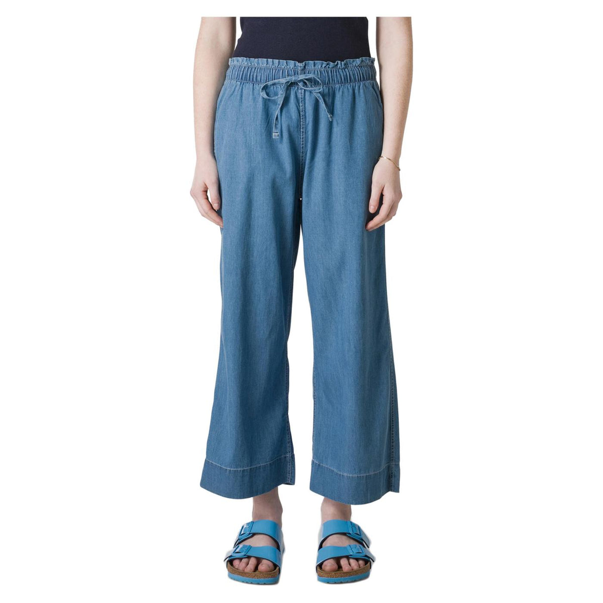 DEHA PANTALONE CROPPED DENIM - seconda immagine