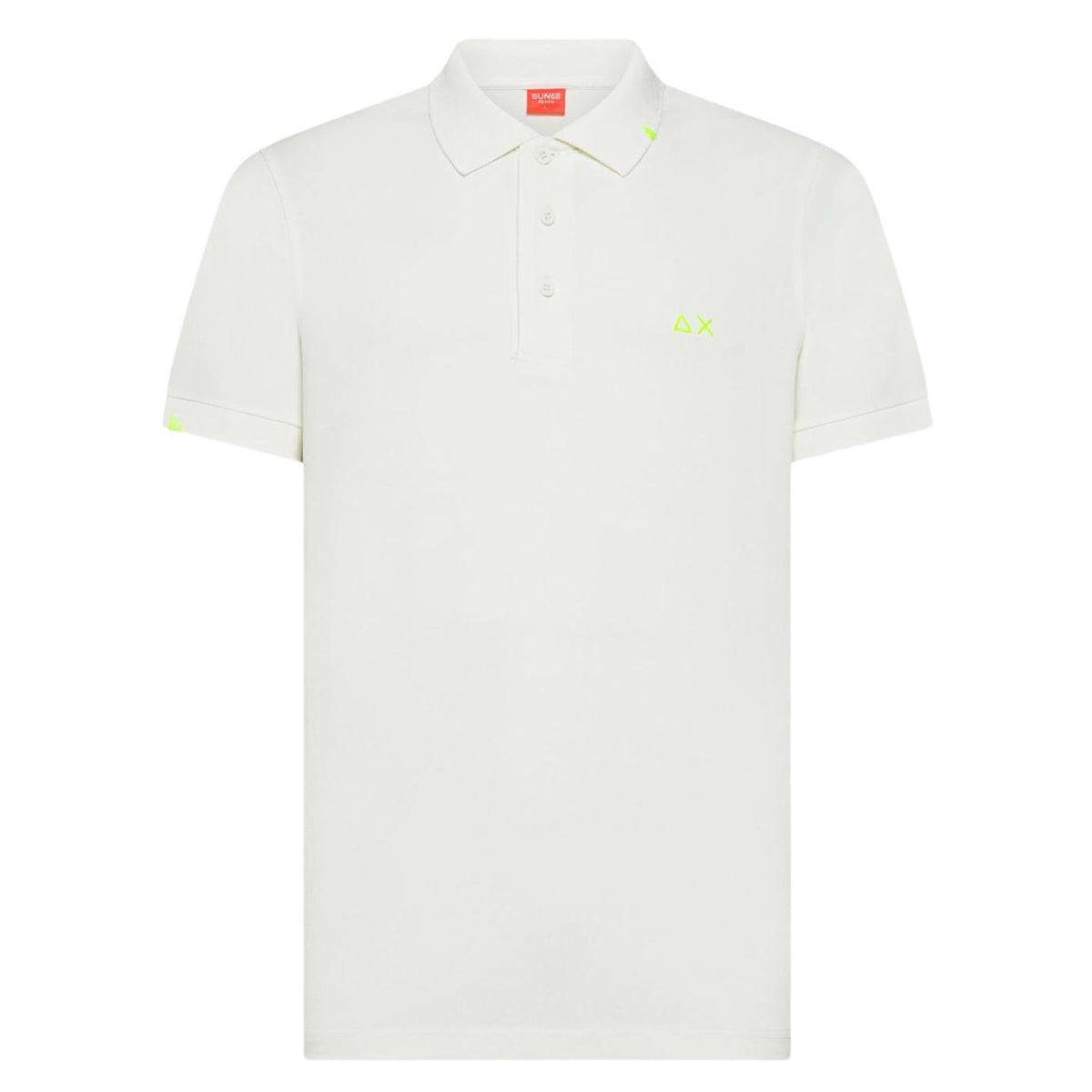 SUN68 POLO SPECIAL DYED BEACH - Bianco - immagine principale