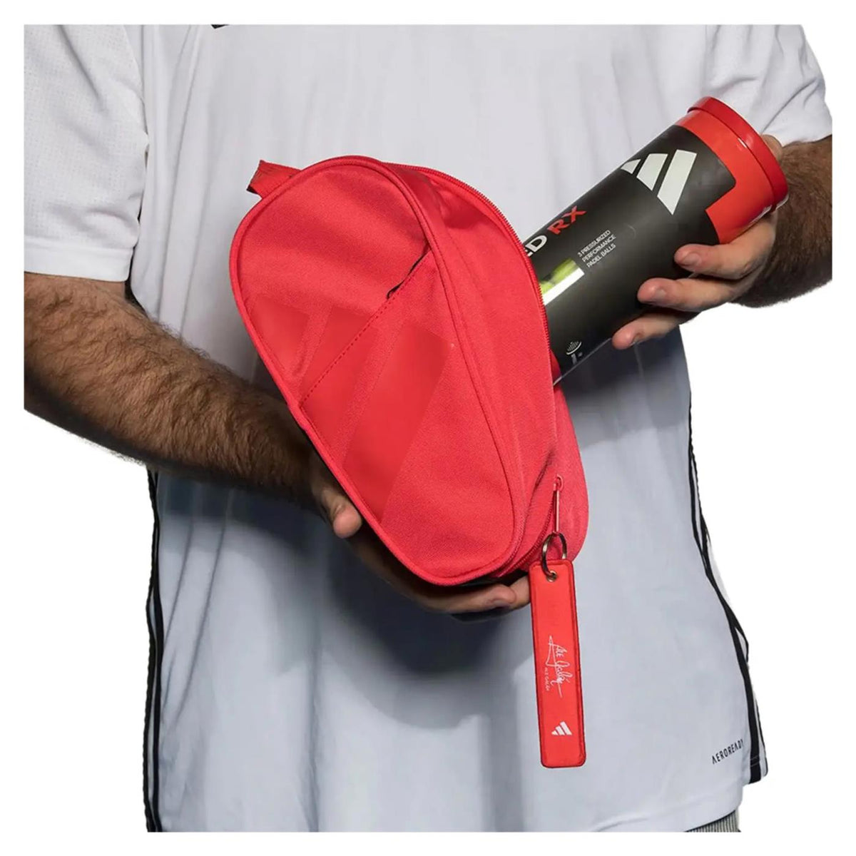 ADIDAS ACCESSORY BAG - Rosso - vista 4