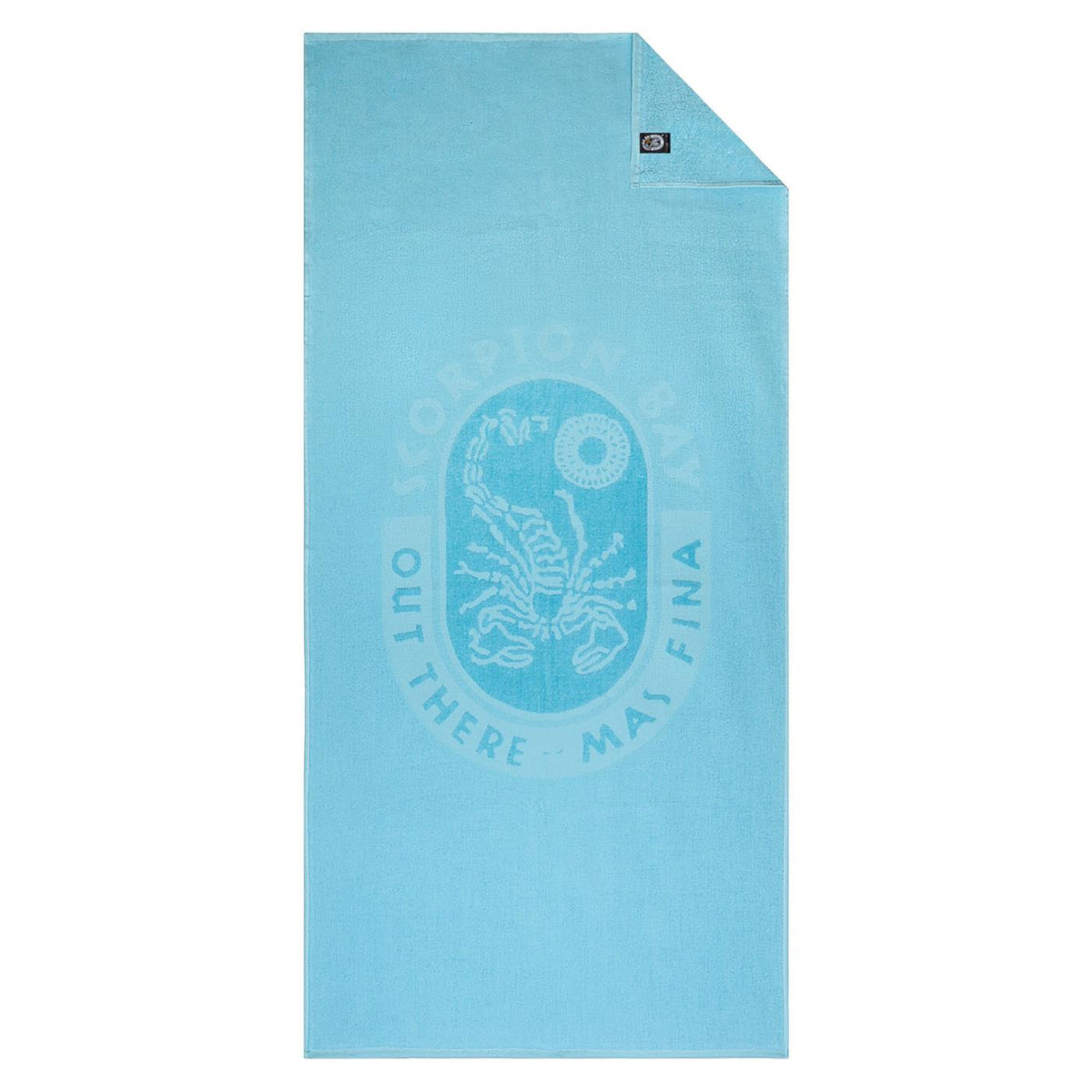 SCORPION BAY BEACH TOWEL JACQUARD LOGO
