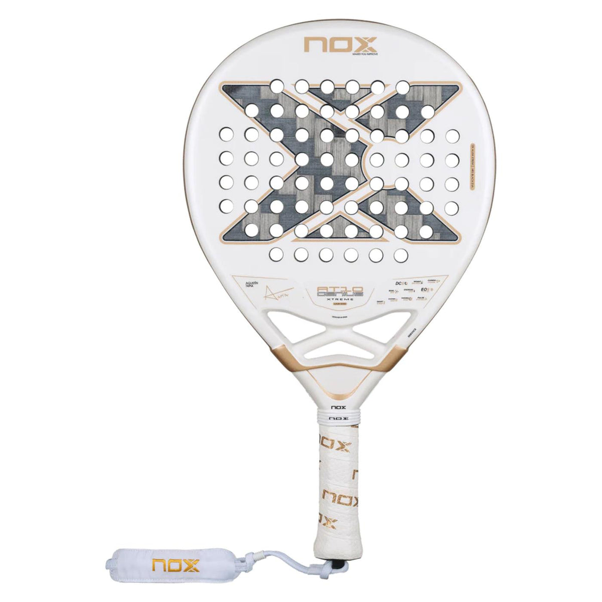 NOX AT10 GENIUS 12K ALUM XTR - Bianco - immagine principale
