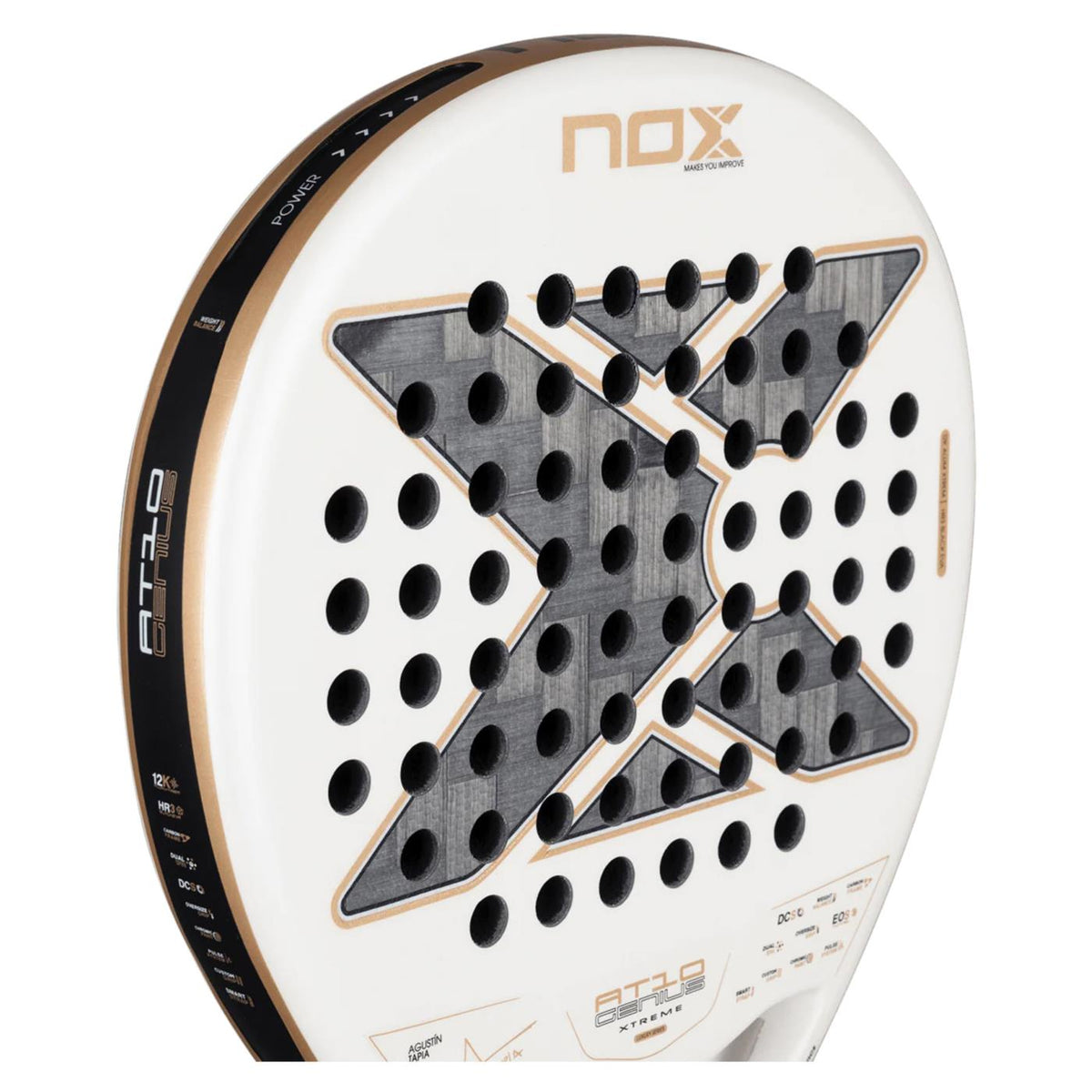 NOX AT10 GENIUS 12K ALUM XTR - Bianco - vista 4
