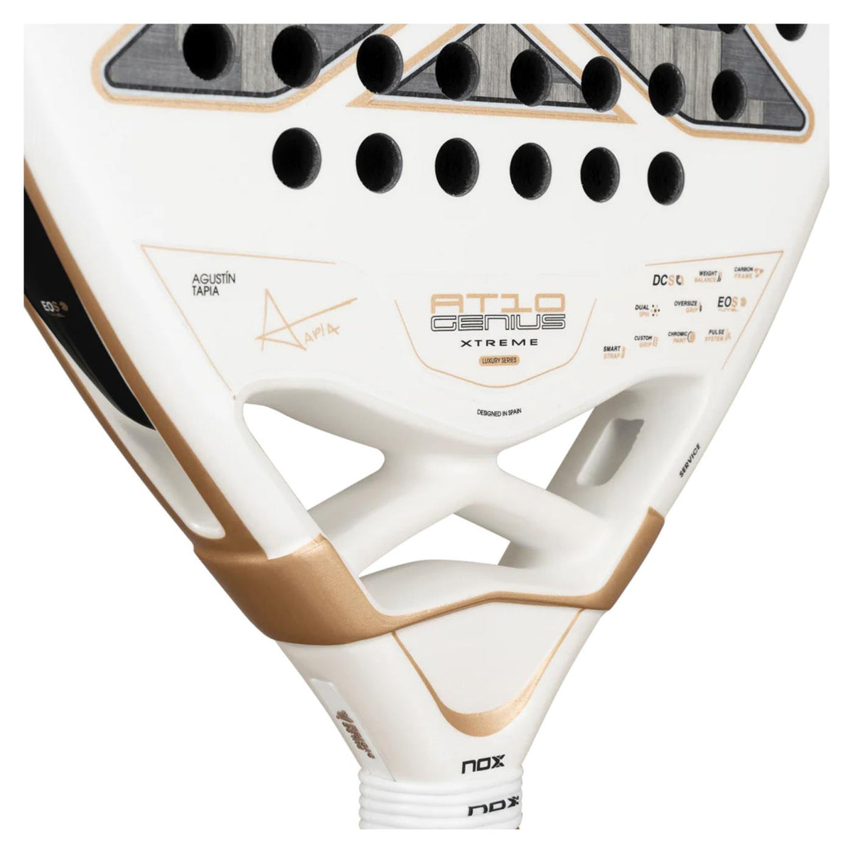 NOX AT10 GENIUS 12K ALUM XTR - Bianco - vista 5