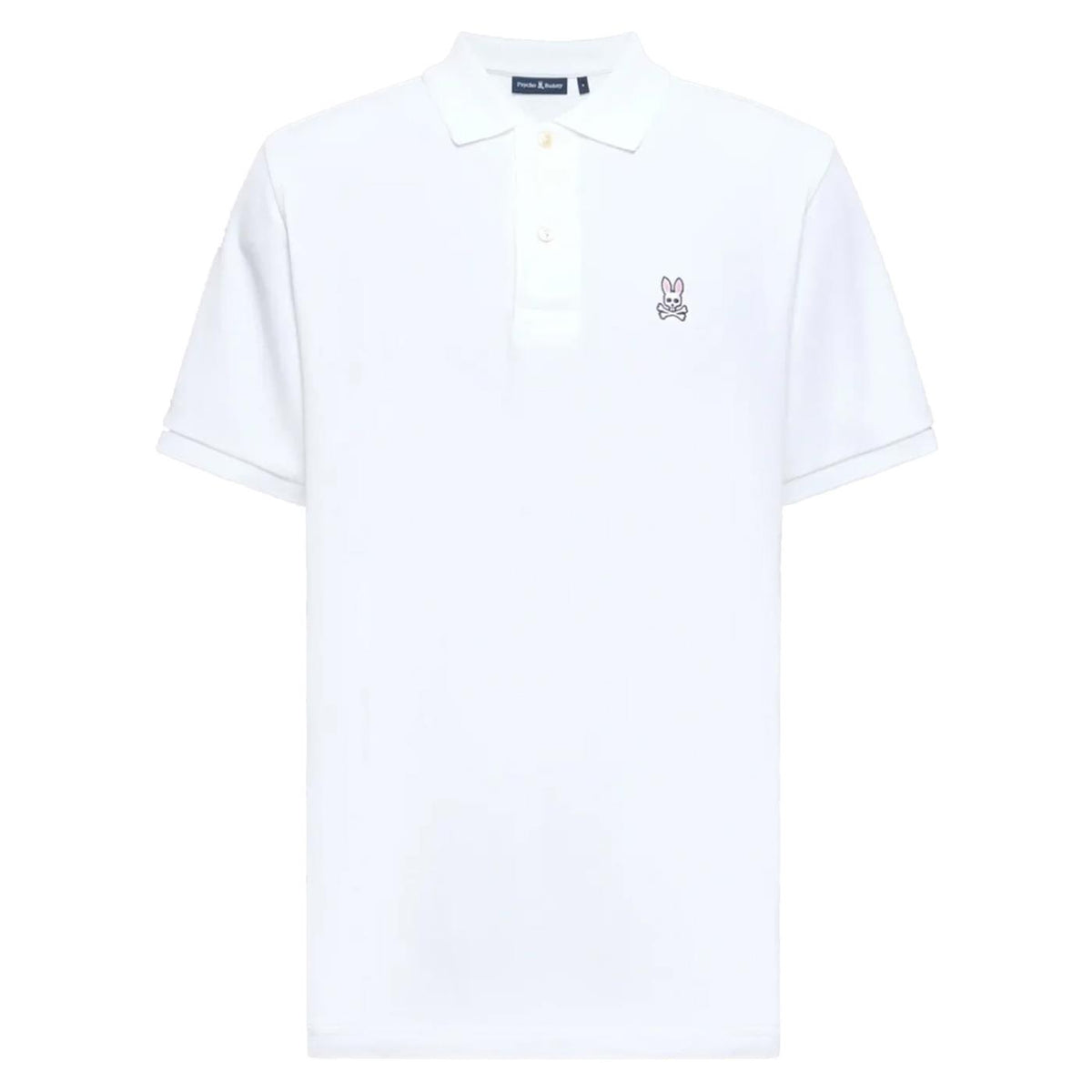 PSYCHO BUNNY CLASSIC POLO WHITE - Bianco - vista 3