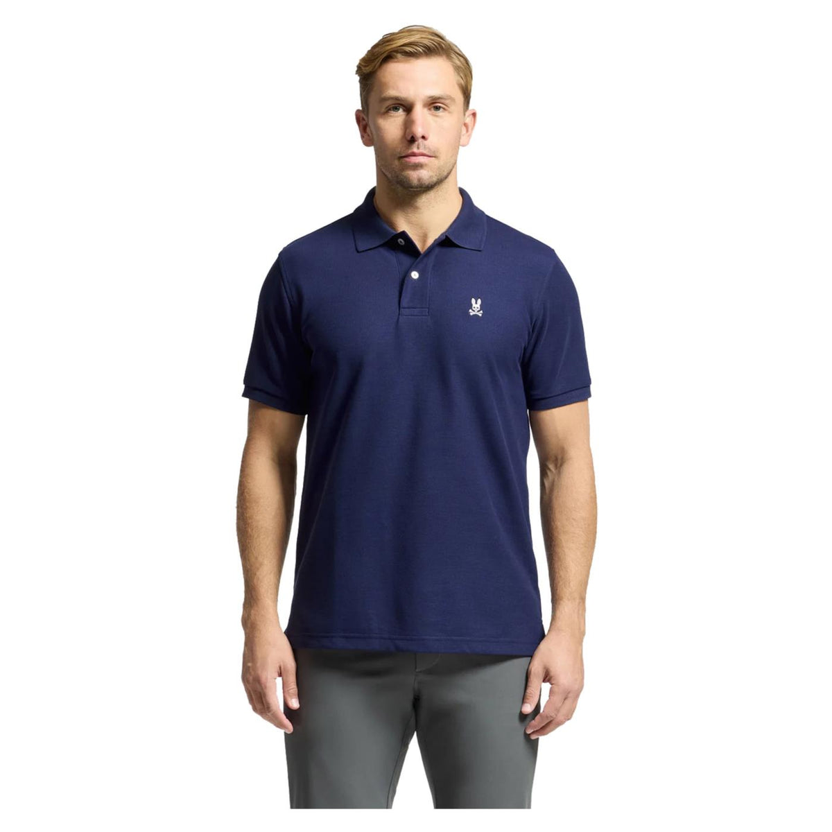 PSYCHO BUNNY CLASSIC POLO EVENING BLUE - Blu - immagine principale