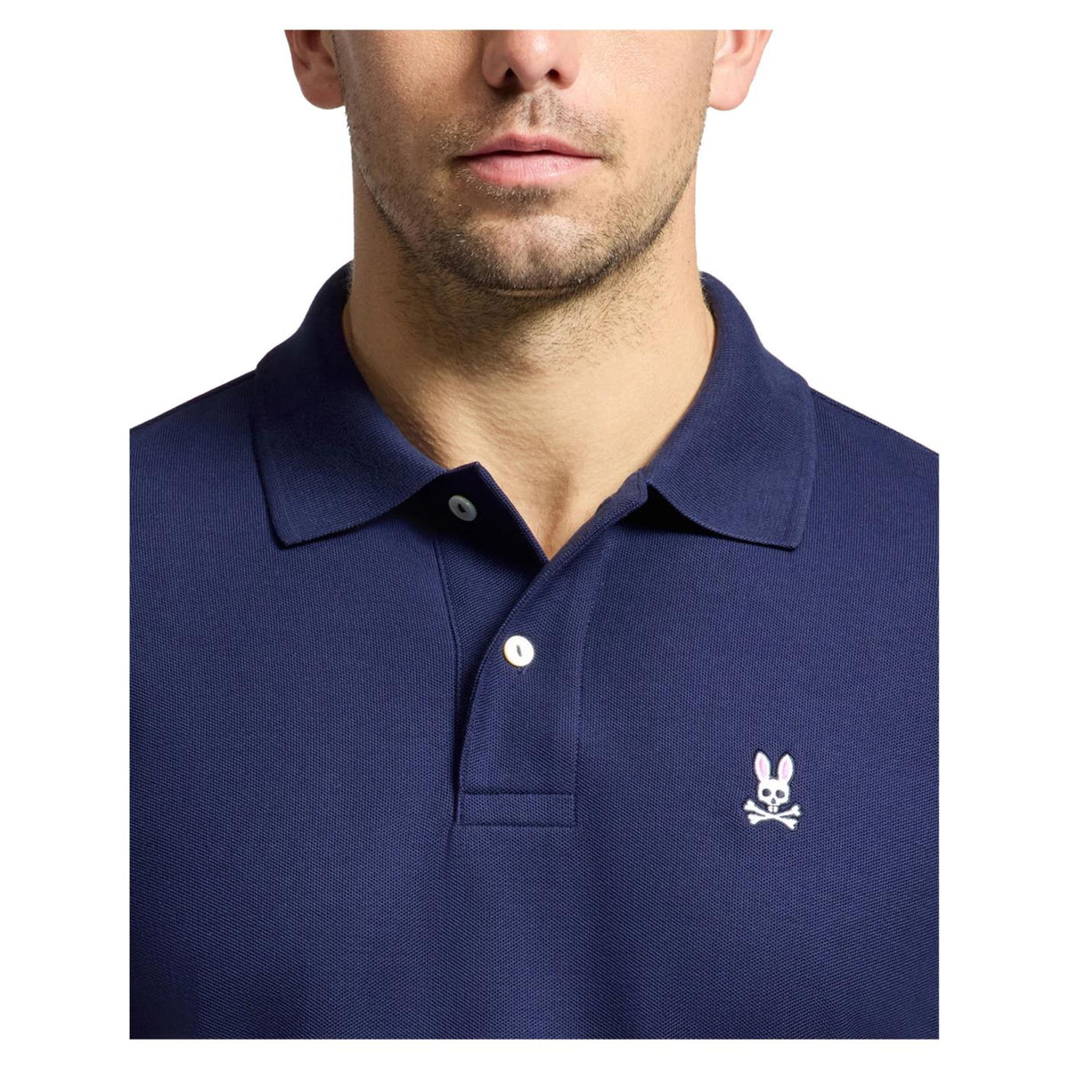 PSYCHO BUNNY CLASSIC POLO EVENING BLUE - Blu - vista 3