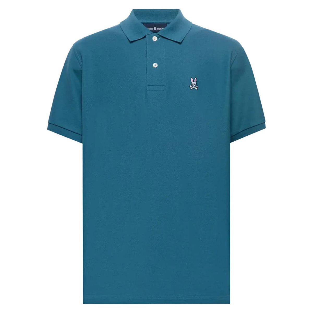 PSYCHO BUNNY CLASSIC PIQUE POLO - Turchese - vista 3