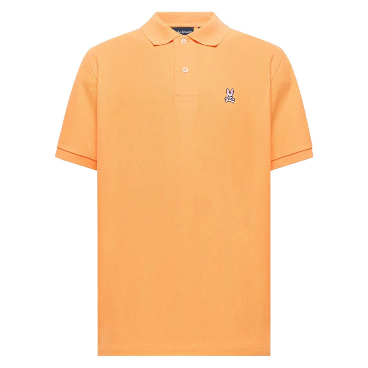 PSYCHO BUNNY CLASSIC PIQUE POLO - Arancione - vista 2