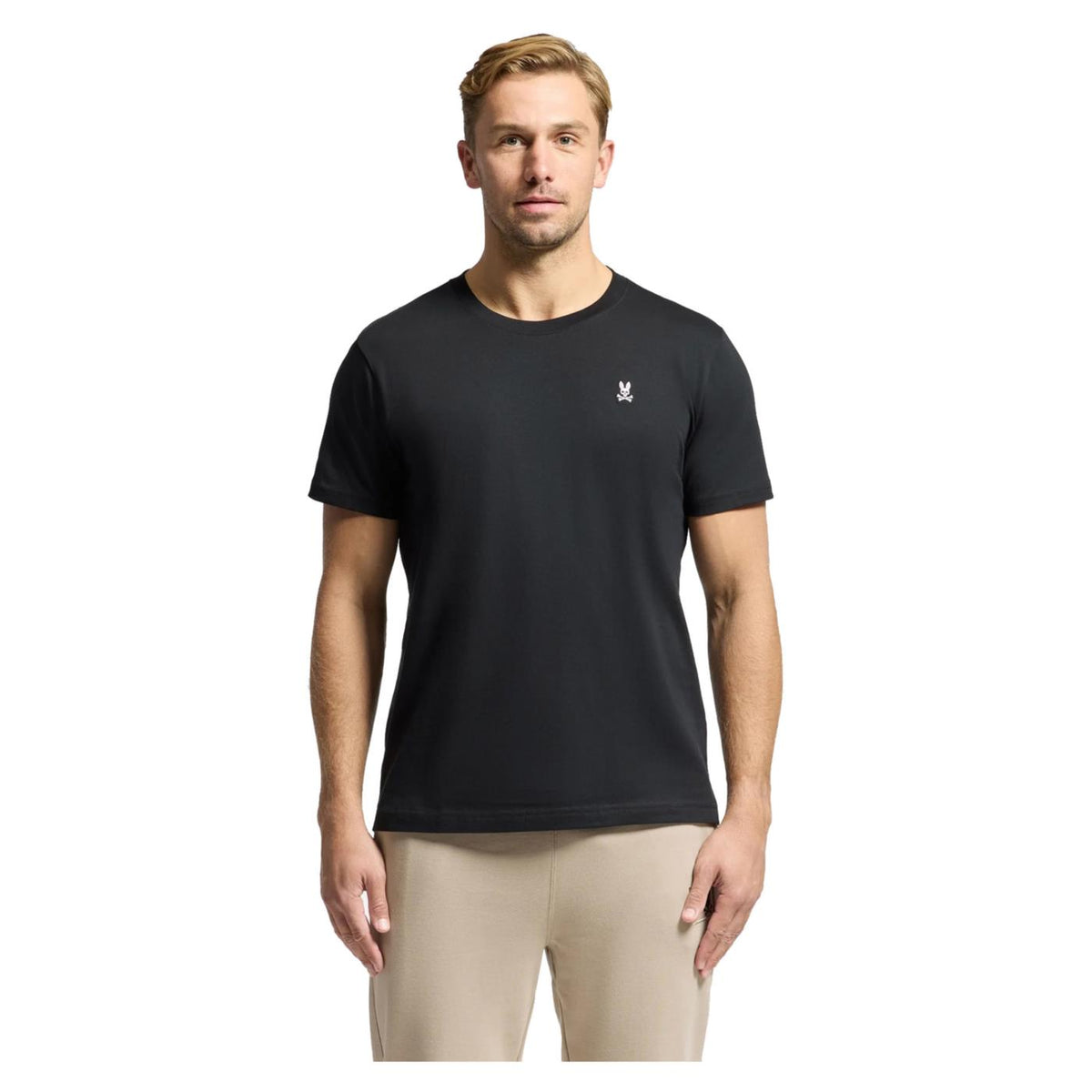 PSYCHO BUNNY CLASSIC CREW NECK TEE - Nero - immagine principale