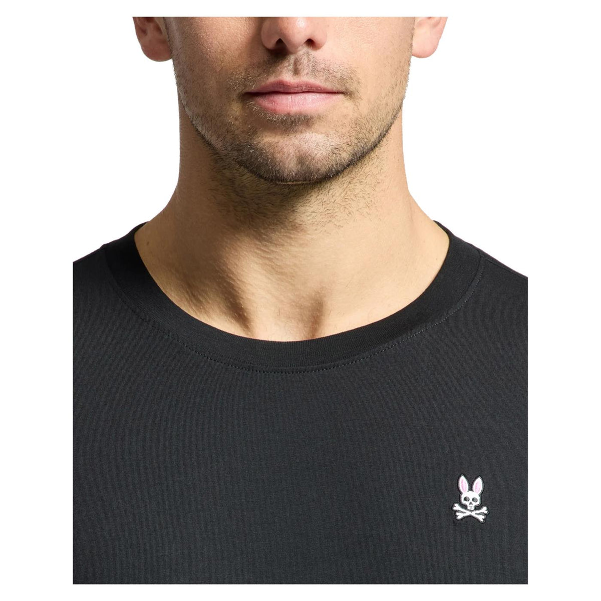PSYCHO BUNNY CLASSIC CREW NECK TEE - Nero - vista 3