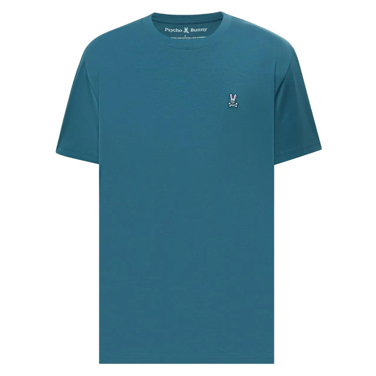 PSYCHO BUNNY CLASSIC CREW NECK TEE - Turchese - vista 3