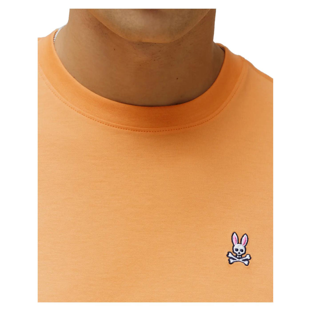 PSYCHO BUNNY CLASSIC CREW NECK TEE - Arancione - vista 2