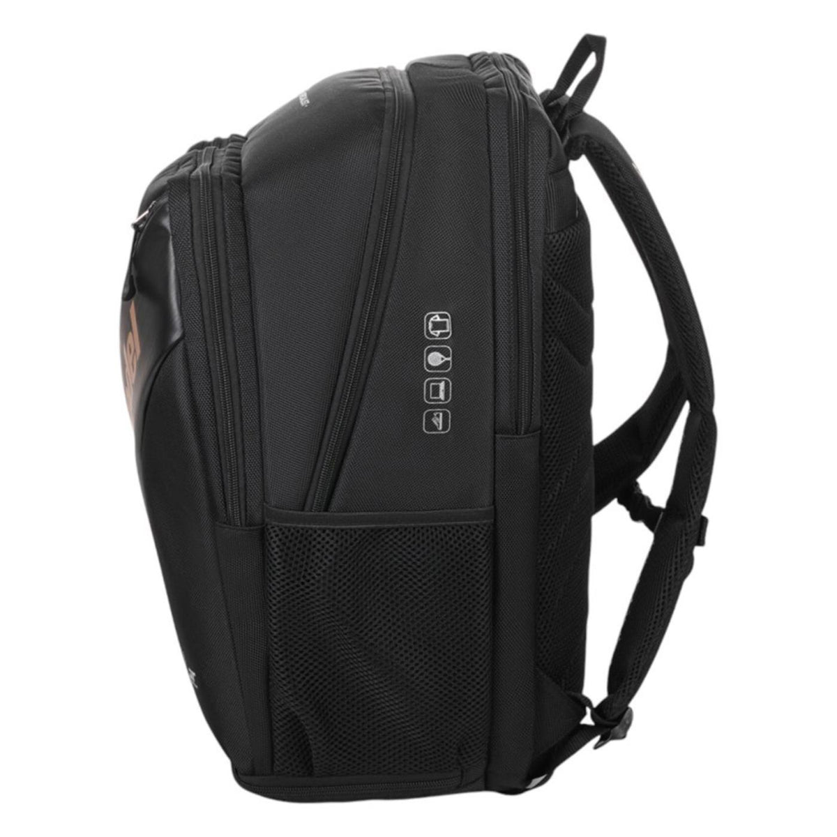 BULLPADEL ZAINO VERTEX BLACK
