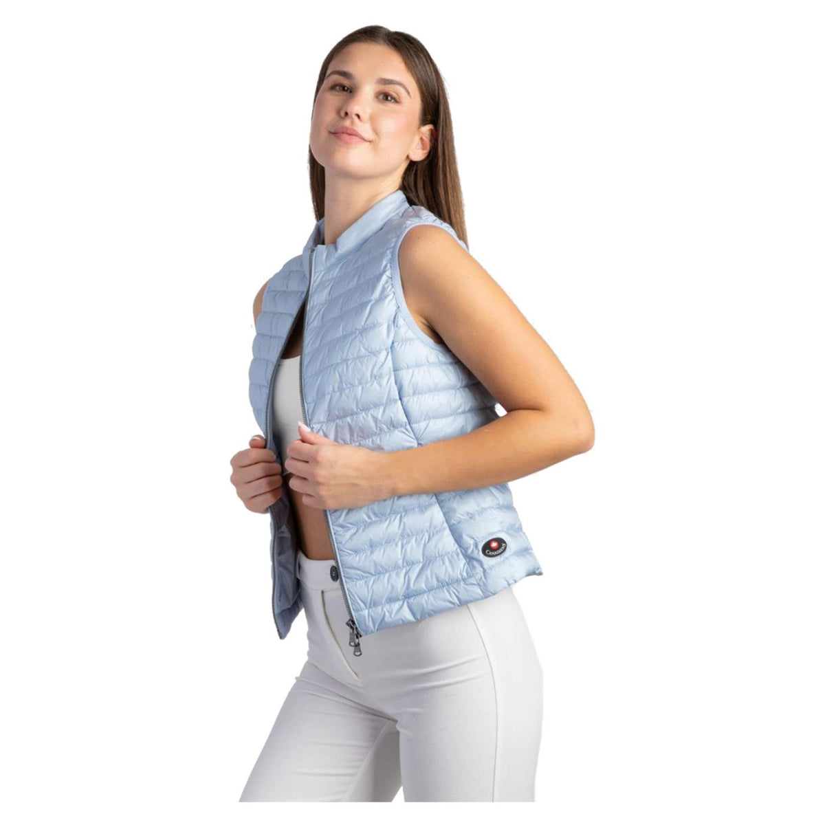CANADIENS GILET WOMAN JENNY VEST - Azzurro - immagine principale