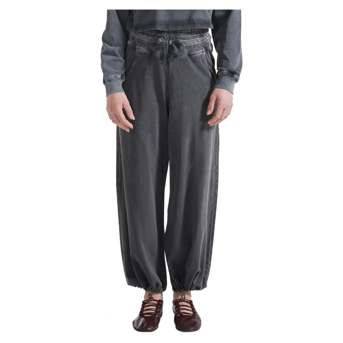 DEHA PANTALONE EFFETTO MARMO - seconda immagine