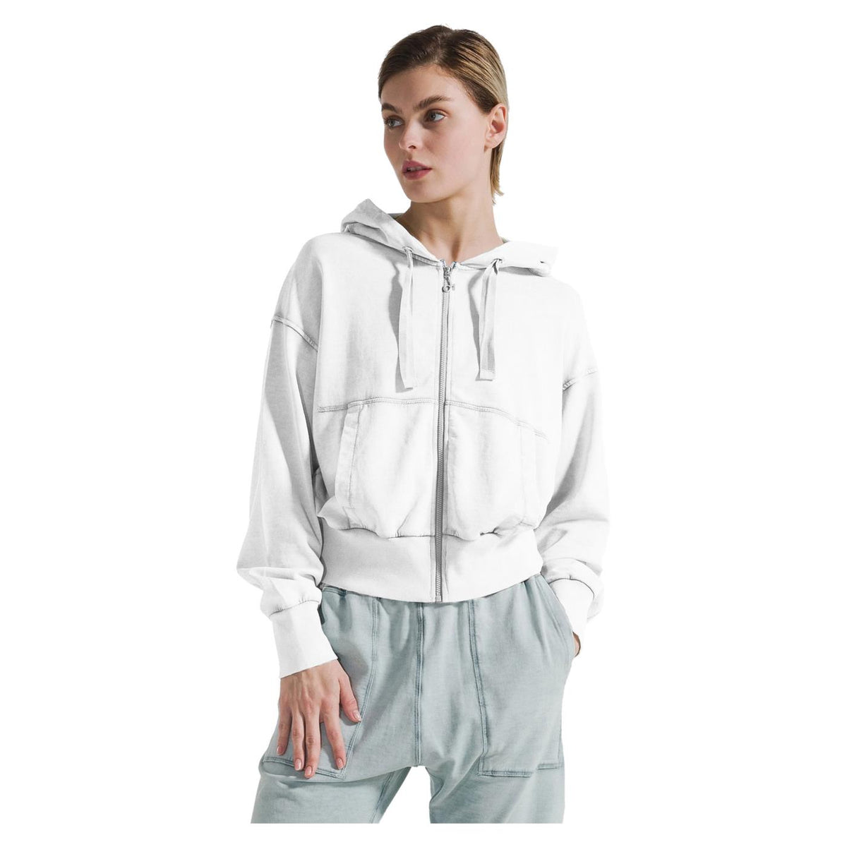DEHA FZH SWEATSHIRT WITH FADE EFFECT