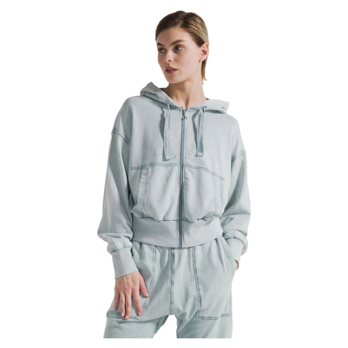 DEHA FZH SWEATSHIRT WITH FADE EFFECT