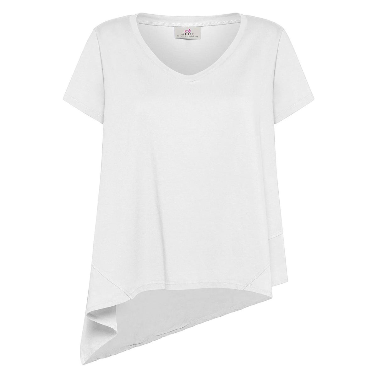DEHA T-SHIRT INSERTI IN LINO