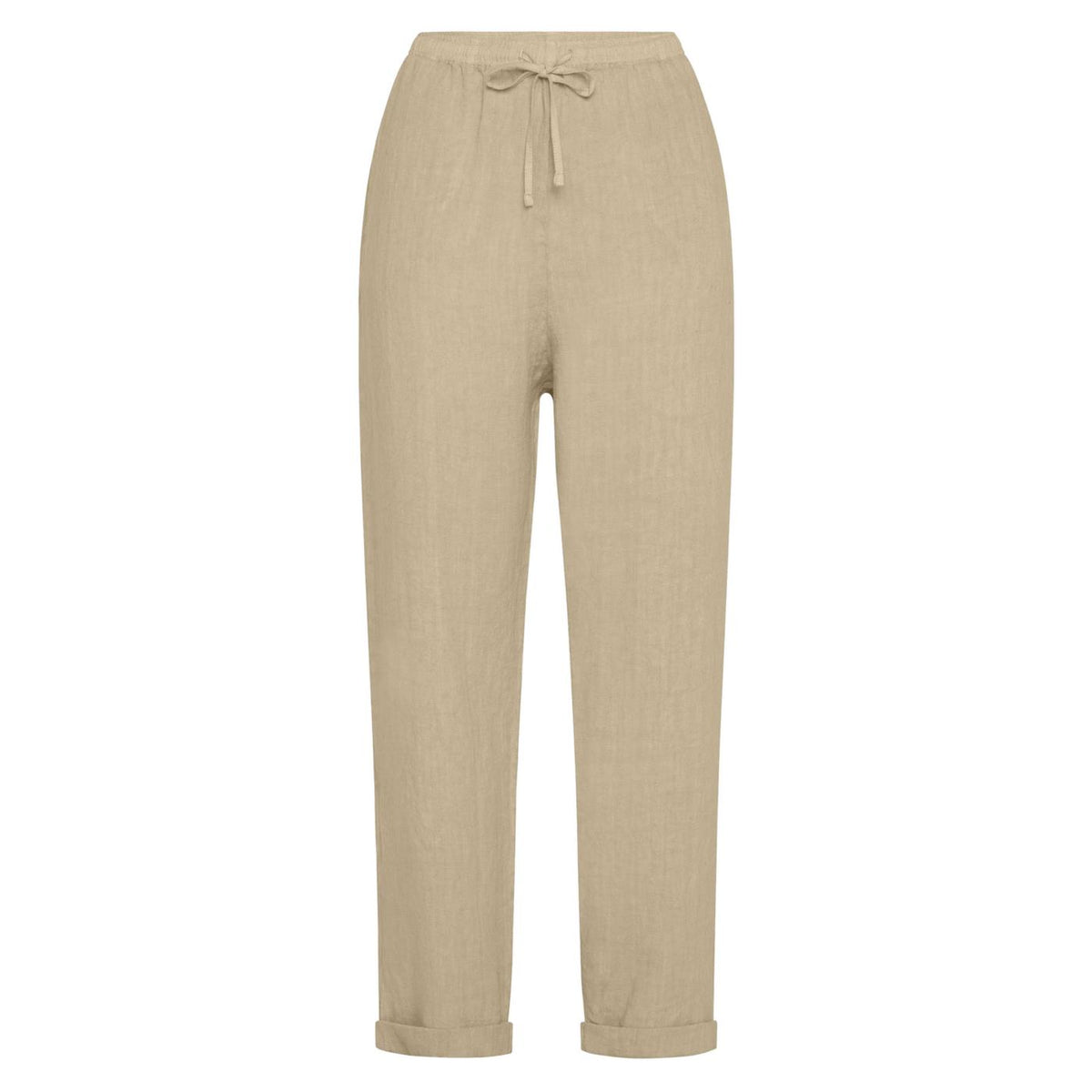 DEHA PANTALONE DRITTO IN LINO