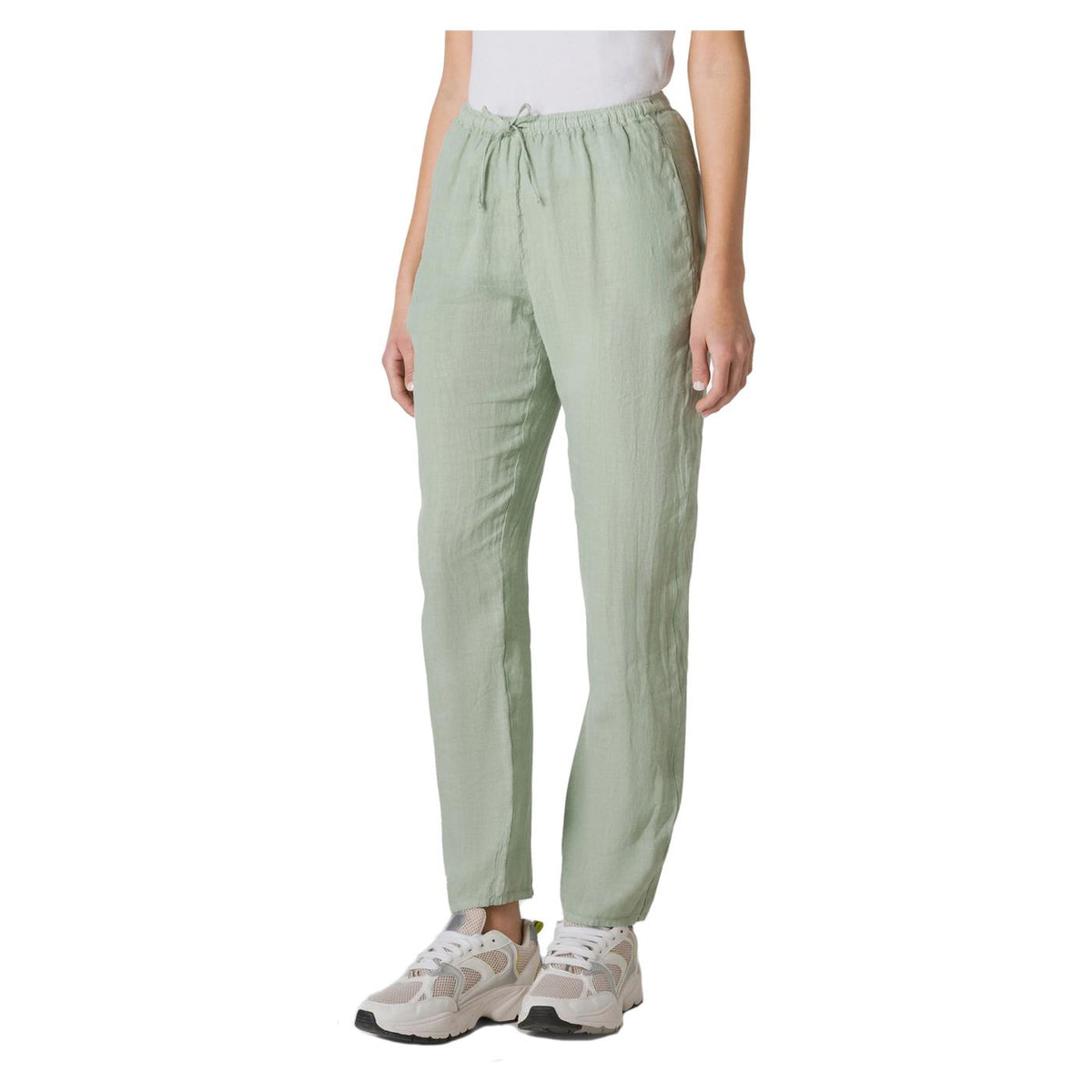 DEHA PANTALONE DRITTO IN LINO - seconda immagine