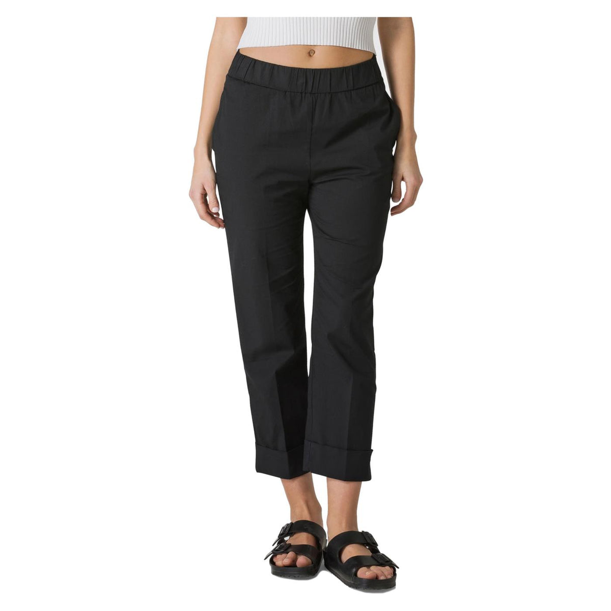 DEHA PANTALONE DRITTO POPELINE