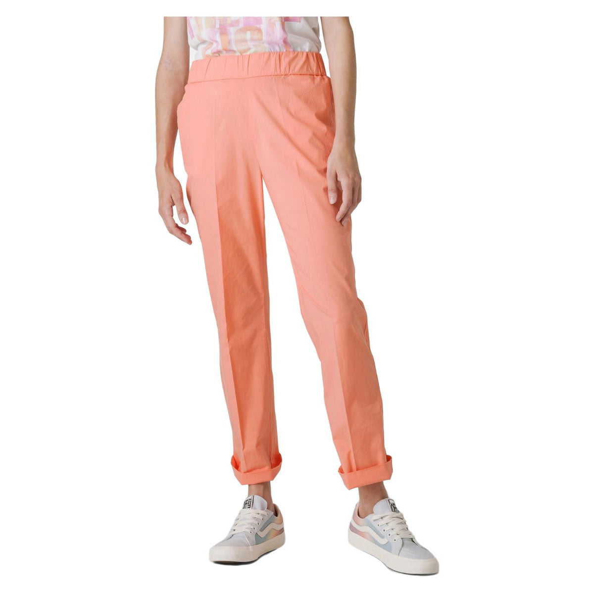 DEHA PANTALONE DRITTO POPELINE - seconda immagine