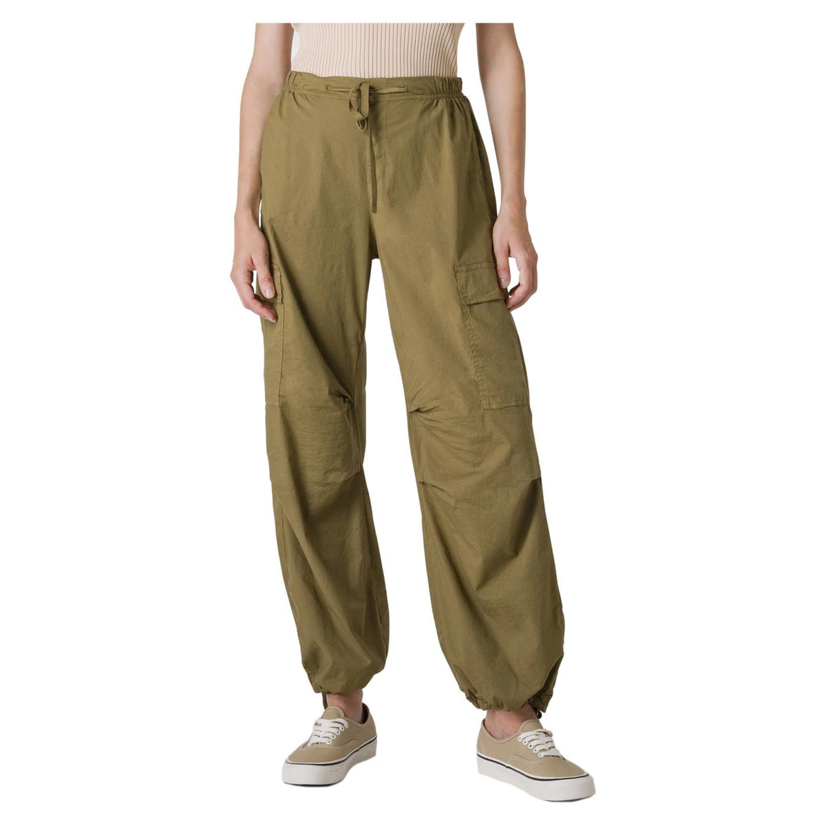 DEHA PANTALONE CARGO POPELINE - seconda immagine