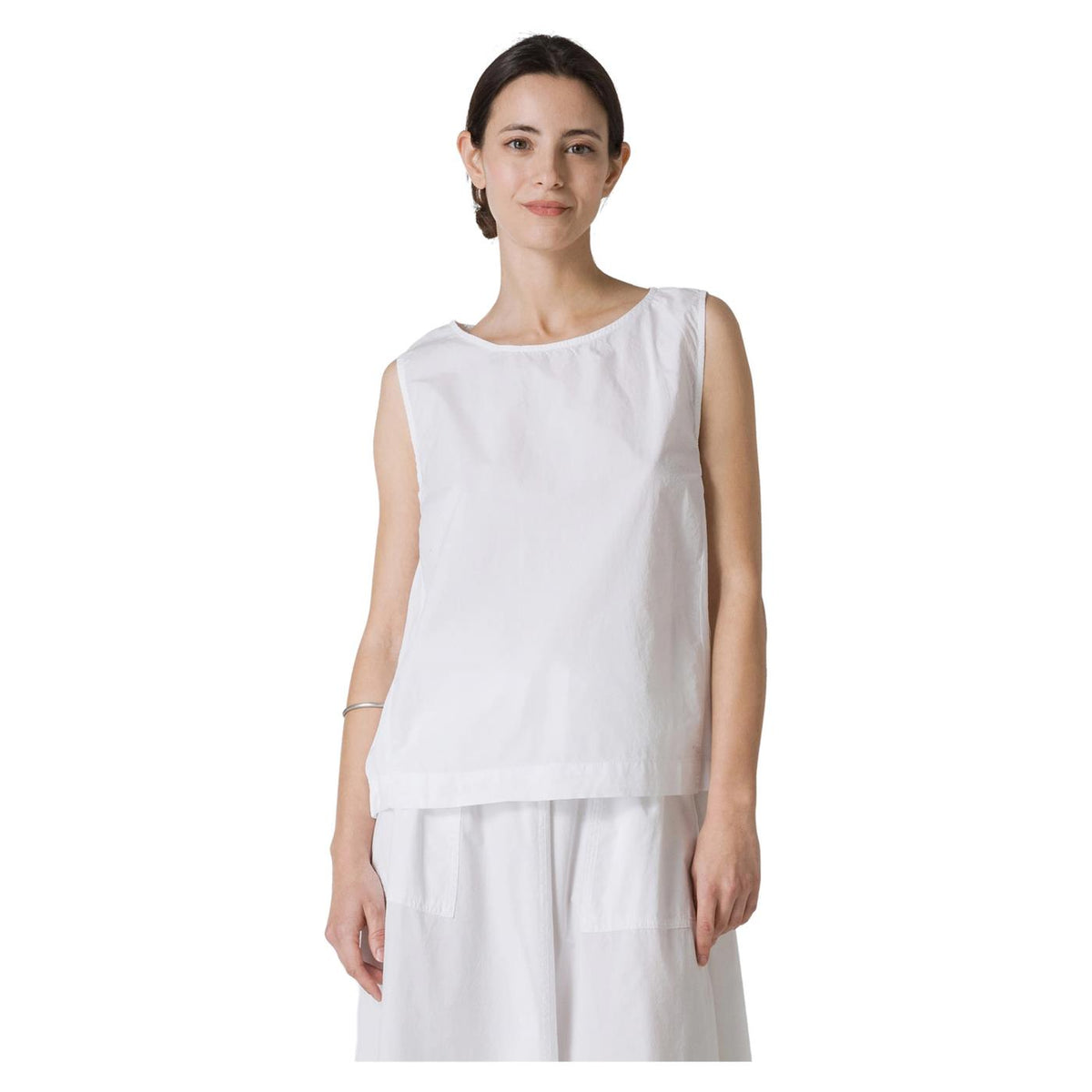 DEHA BLUSA SMANICATA POPELINE - seconda immagine