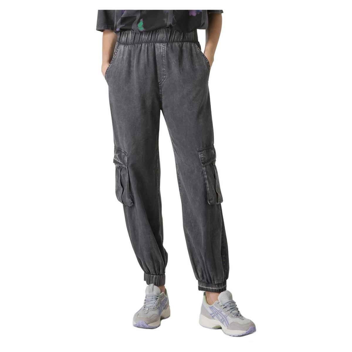 DEHA PANT CARGO EFFETTO MARMO - seconda immagine