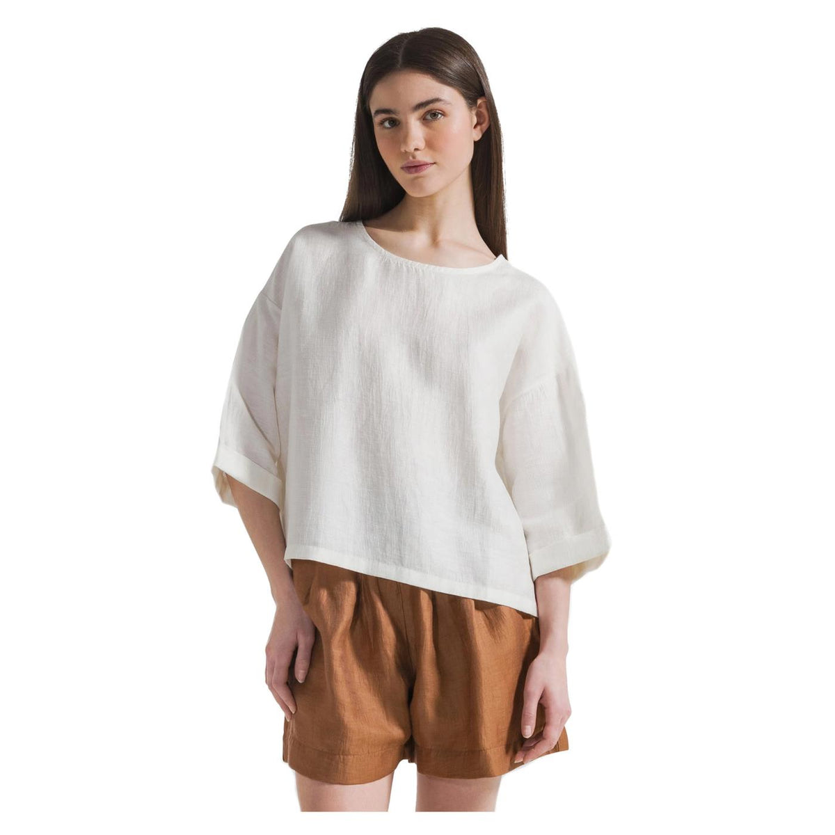 DEHA BLUSA IN LINO - seconda immagine