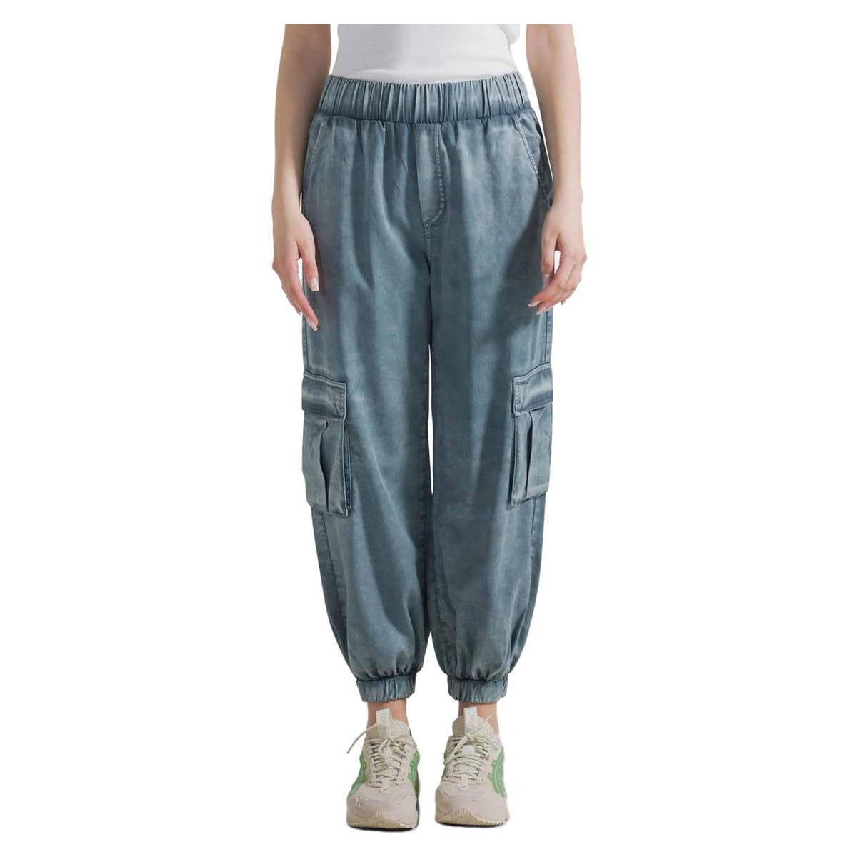 DEHA PANT CARGO EFFETTO FADE