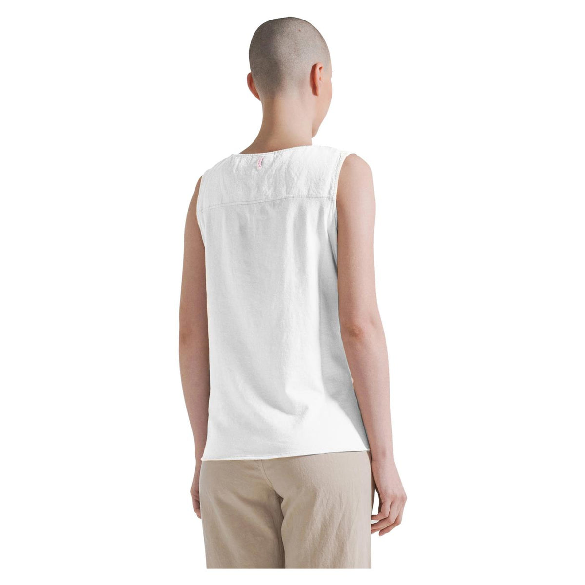 DEHA BLUSA SMANICATA CON NODO - seconda immagine