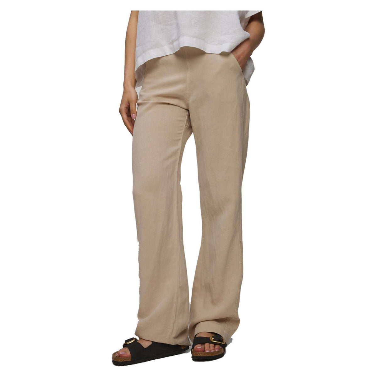DEHA STRAIGHT MIXED PANTS