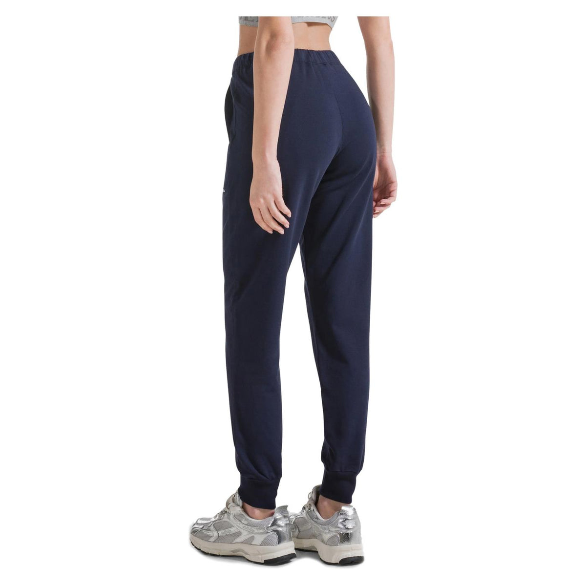 DEHA PANTALONI JOGGER IN FELPA - Blu - vista 2