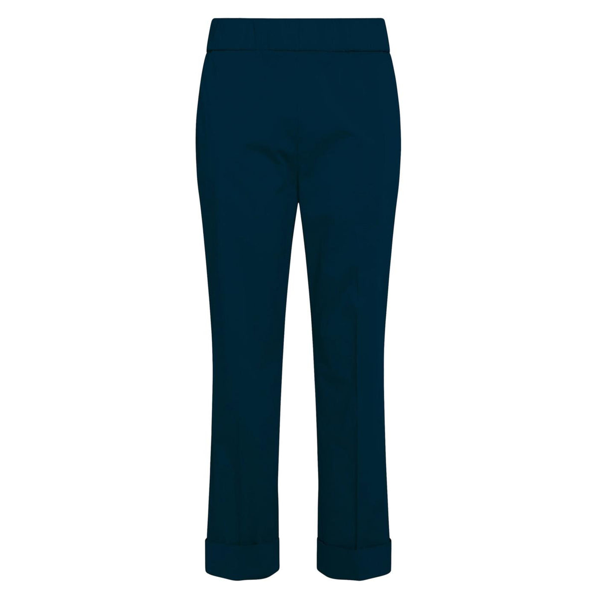 DEHA PANT DRITTO IN POPELINE - Blu - vista 3