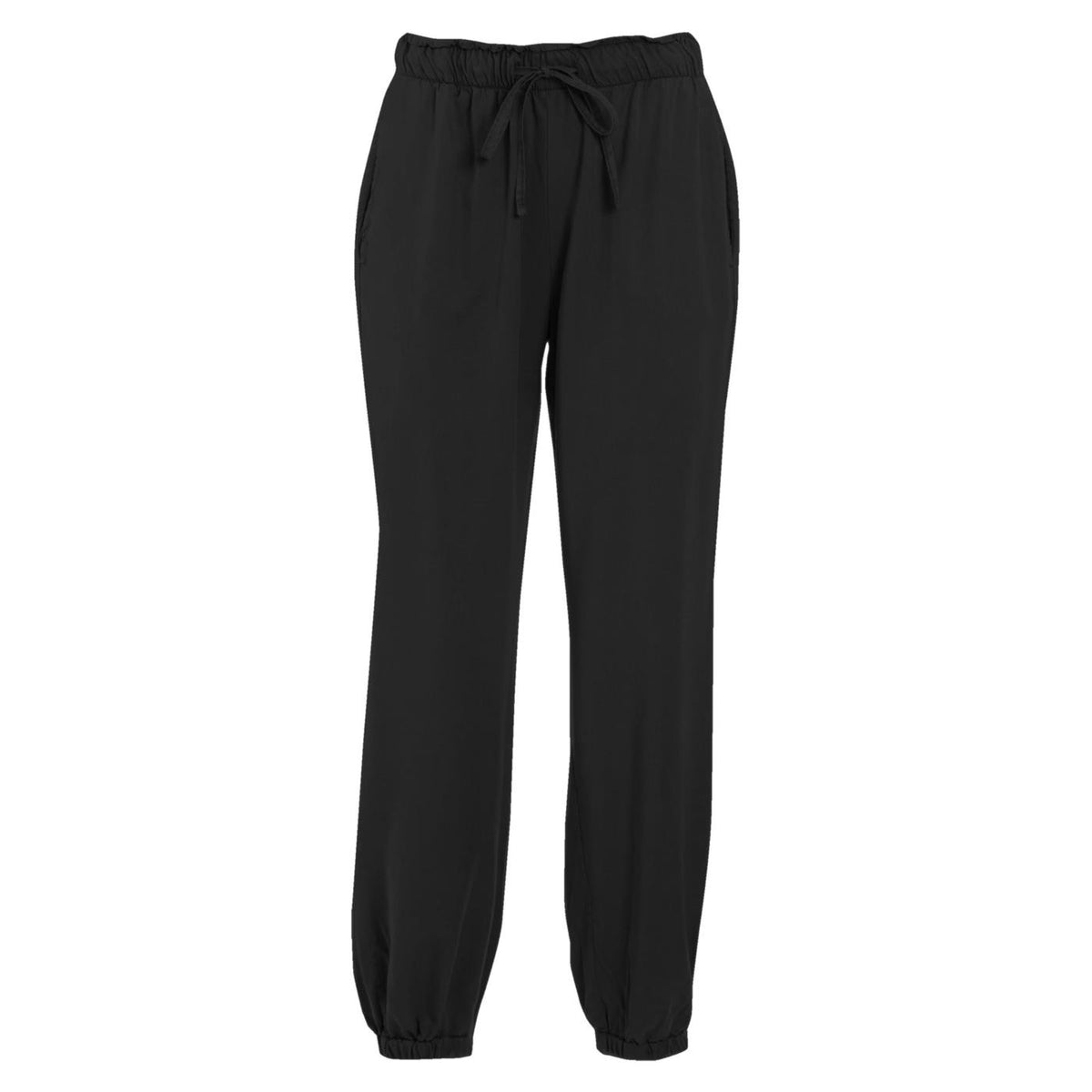 DEHA JOGGER IN TENCEL - Nero - vista 3