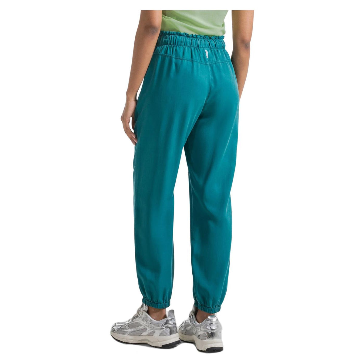 DEHA JOGGER IN TENCEL - Verde - vista 2