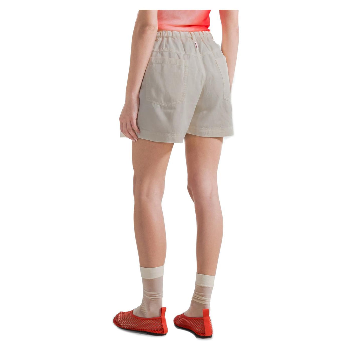 DEHA SHORTS IN LYOCELL - Beige - vista 2