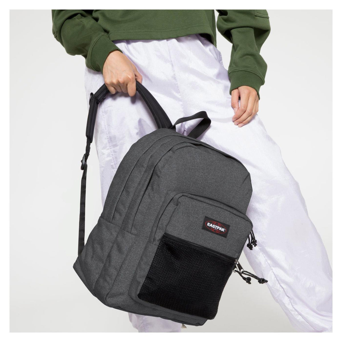 EASTPAK PINNACLE BLACK DENIM