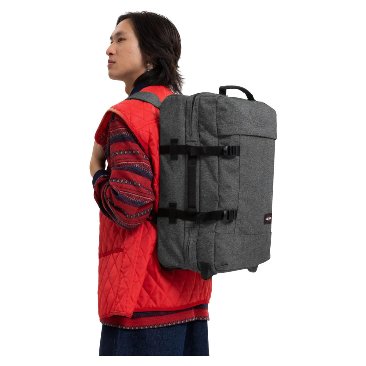 EASTPAK STRAPVERZ S BLACK DENIM
