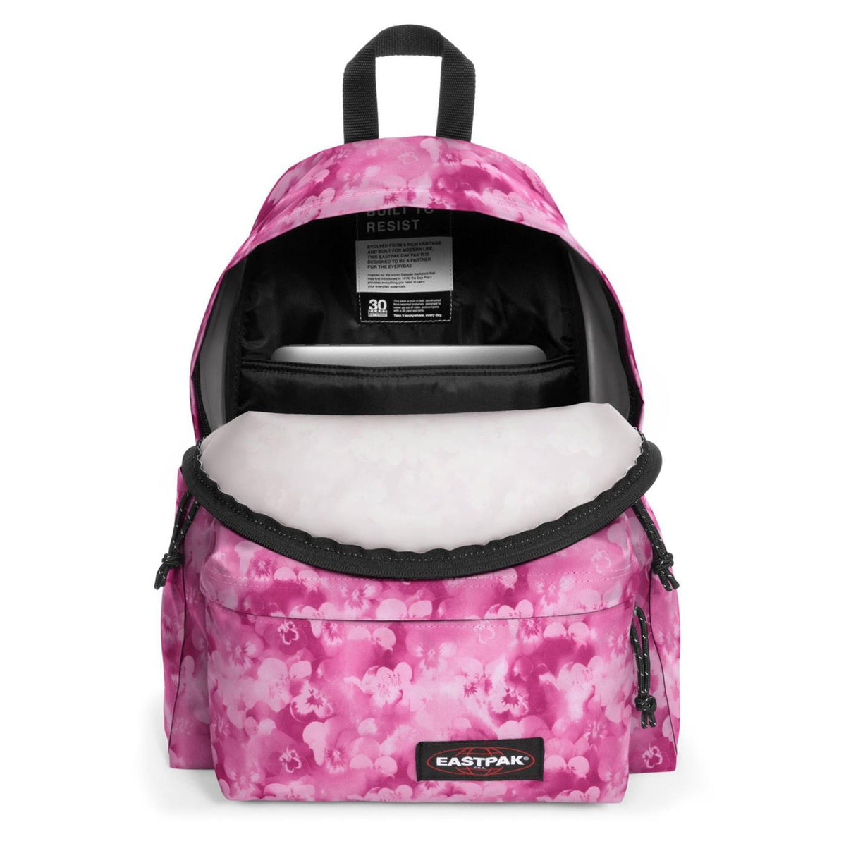 EASTPAK DAY PAK'R FLOWER BLUR PIN