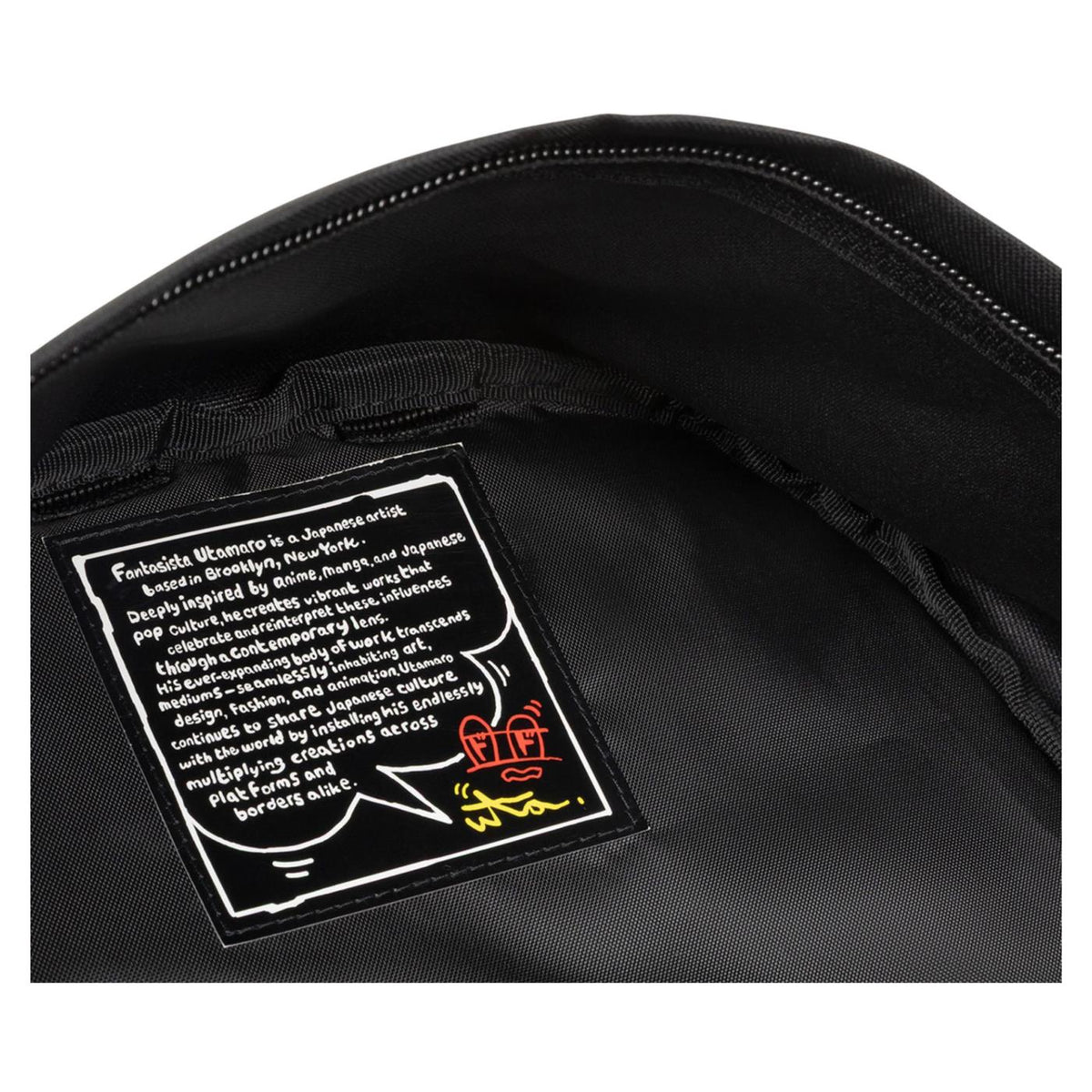 EASTPAK DAY PAK'R MICKEY PLACEMEN - Nero - vista 5