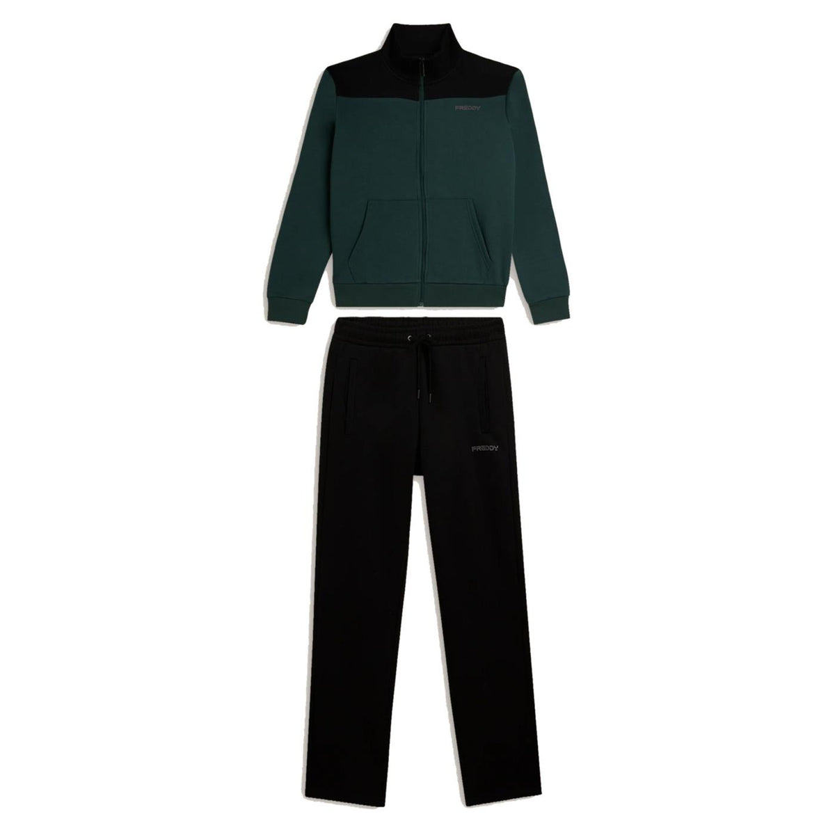 FREDDY TUTA UOMO FULL ZIP - Verde - immagine principale